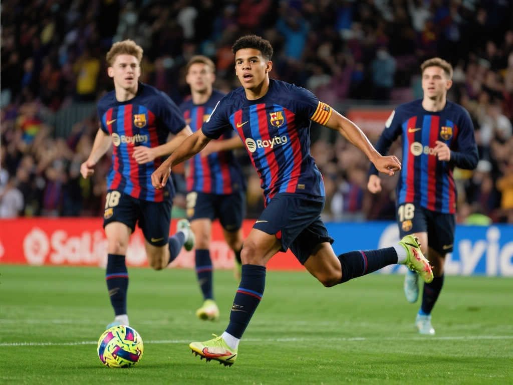 【西甲】奥尔莫首秀双助+破门,阿劳霍传射建功,巴萨4-0大胜皇社 【西甲】奥尔莫首秀双助+破门,阿劳霍传射建功,巴萨4-0大胜皇社